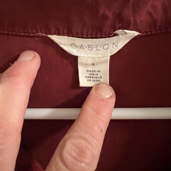 Caslon dress size small- burgundy in color from Nordstrom. - Picture 4 of 5